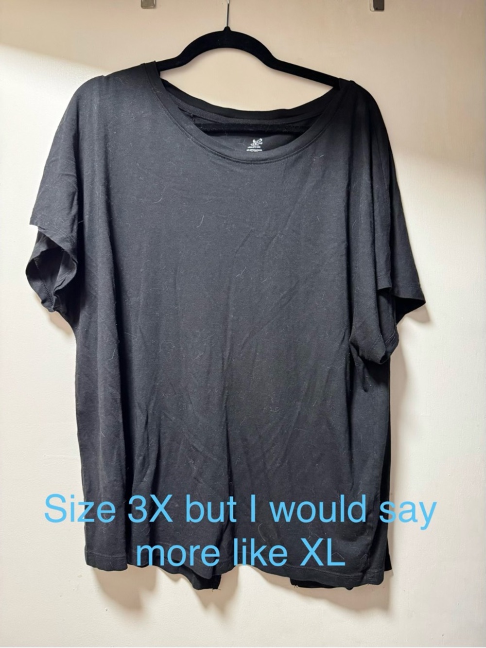 Black Women’s Crew Neck T-Shirt - Classic Everyday Tee